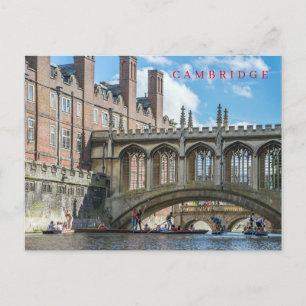 Postkarte von Cambridge Bridge of Sights