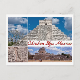 Postkarte von Chichen Itza, Mexiko