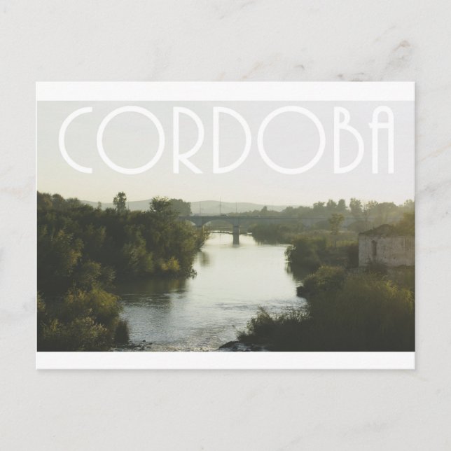 Postkarte von Cordoba, Spanien (Vorderseite)