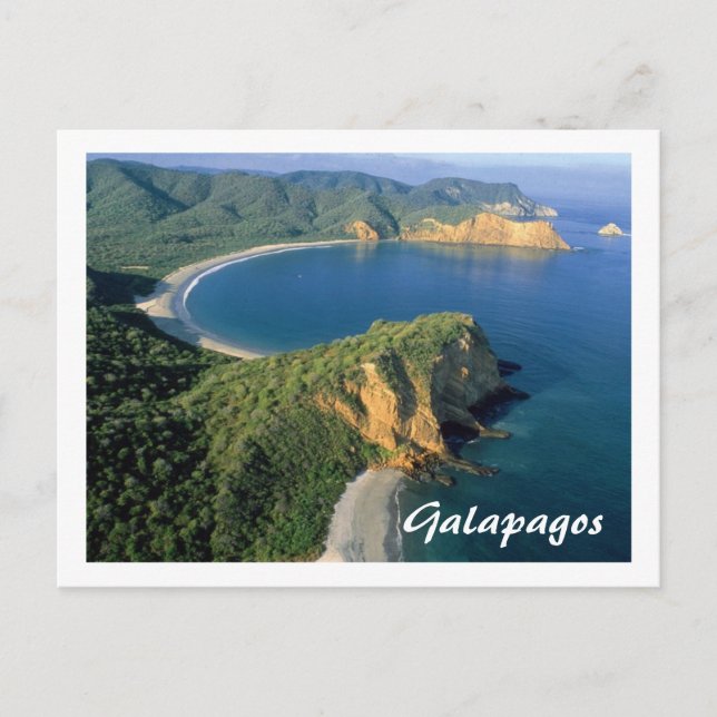 Postkarte von Ecuador Galapagos (Vorderseite)
