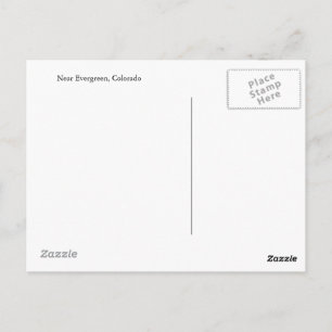 Postkarte von Evergreen, Colorado
