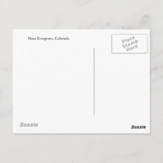 Postkarte von Evergreen, Colorado