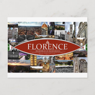 Postkarte von Florenz