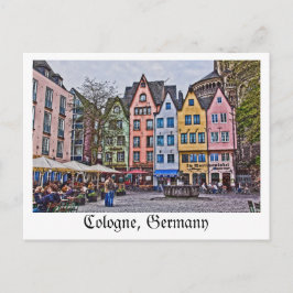 Postkarte von Köln, Deutschland