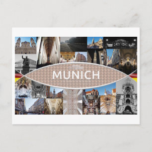 Postkarte von München