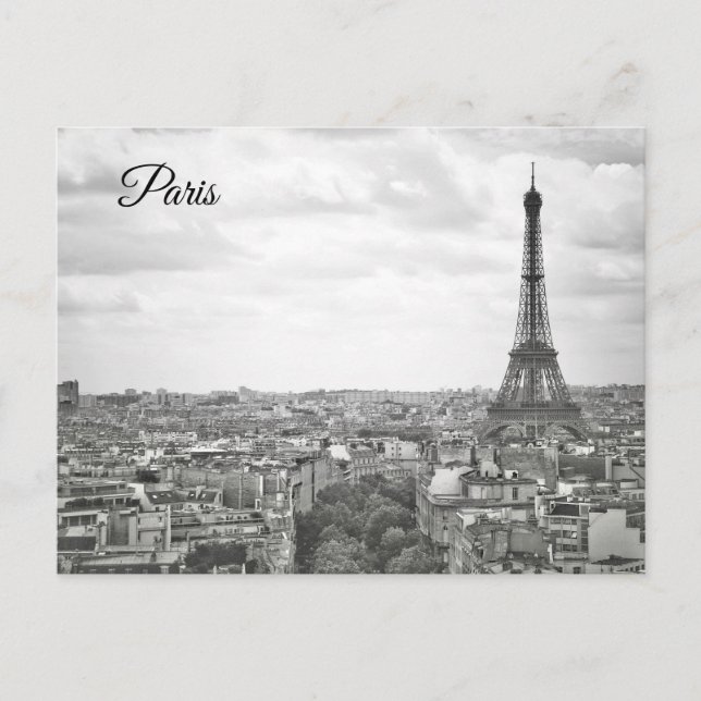 Postkarte von Paris (Vorderseite)