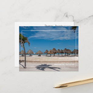 Postkarte von Progreso, Yucatán