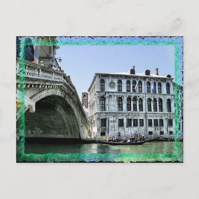 Postkarte von Venedig (Vorderseite)
