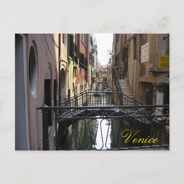 Postkarte von Venedig (Vorderseite)