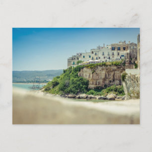 Postkarte von Vieste, Apulien, italy