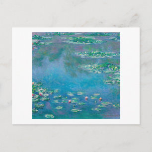 POSTKARTE: "WASSERLILIEN" NACH MONET POSTKARTE