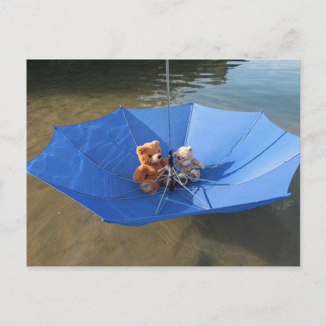 Postkarte - Wassertaxi (Vorderseite)