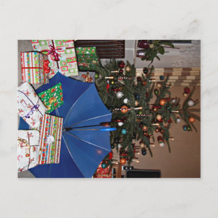 Postkarte - Weihnachten beim Blauen Schirm