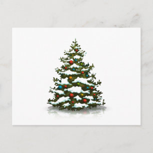 POSTKARTE : WEIHNACHTSBAUM