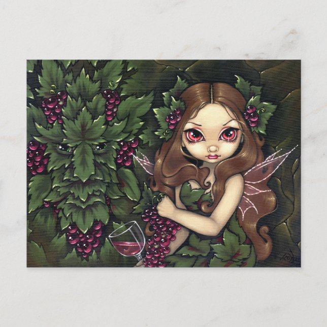 Postkarte "White Zinfandel" (Vorderseite)