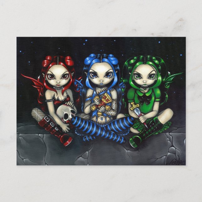 Postkarte "Wicked, Tricksy and False" (Vorderseite)