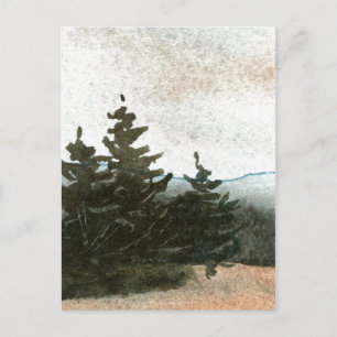 Postkarte "Wiesenkiefern"