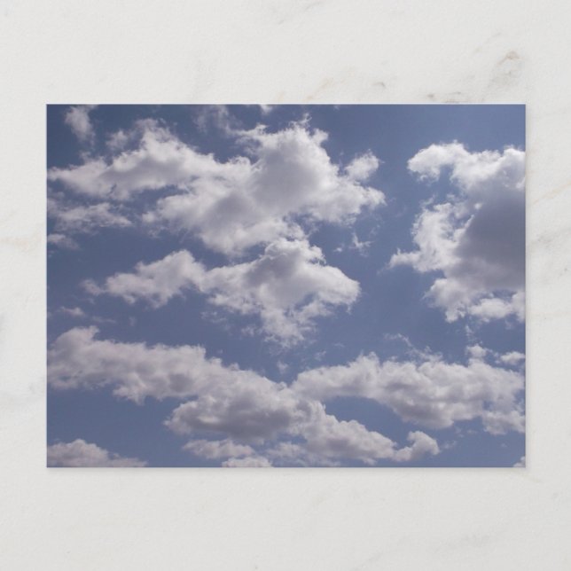 Postkarte "Wolken" (Vorderseite)