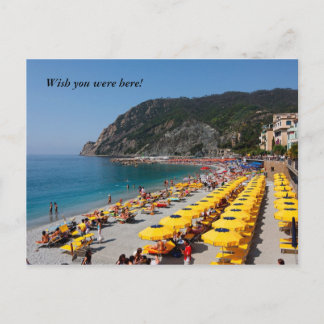 Postkarte: Wünscht, ihr wäret hier! Postkarte