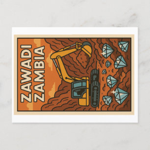 Postkarte - Zawadi Sambia