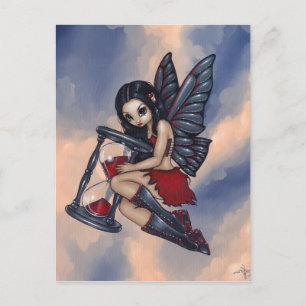 Postkarte "Zeitfliegen"