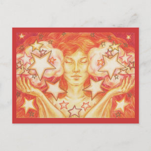 Postkarte Zodiac Libra