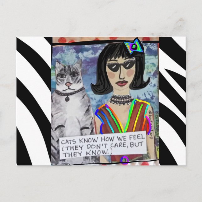 Postkarte zum Geburtstag (Vorderseite)