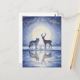 Postkarte zur Wintersonnenwende