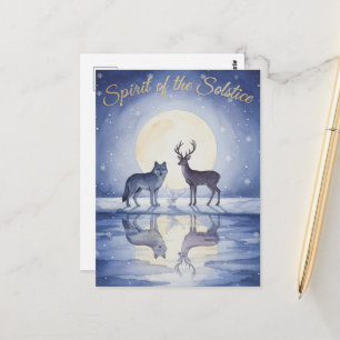 Postkarte zur Wintersonnenwende