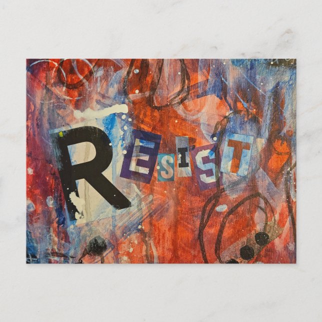 Postkarte zurückhalten (Vorderseite)