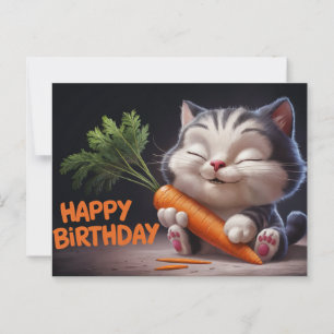 Postkarten Alles Gute zum Geburtstag Petit Chat 11