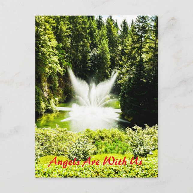 Postkarten Angels sind bei uns (Vorderseite)