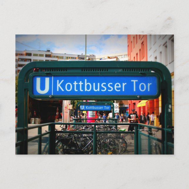 Postkarten aus Berlin: Kottbusser Tor (Vorderseite)