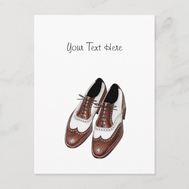 Postkarten-beschuht Vintage Postkarte (Vorderseite)