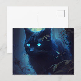 Postkarten Blaue Katze