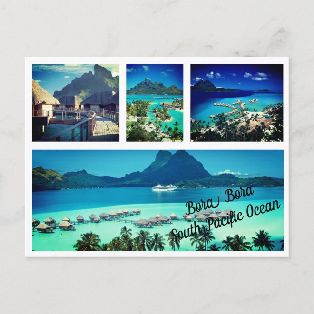 Postkarten - Bora Bora  Süd-Pazifik (Vorderseite)