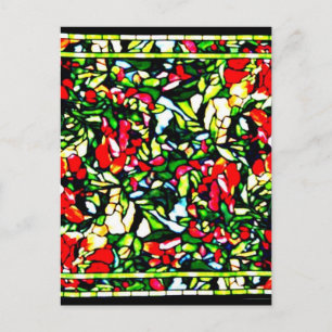 Postkarten-Buntglas-Louis Tiffany 11 Postkarte