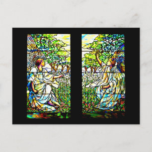 Postkarten-Buntglas-Louis Tiffany 13 Postkarte