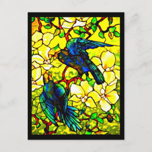 Postkarten-Buntglas-Louis Tiffany 15 Postkarte