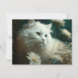 Postkarten Cat Fleur