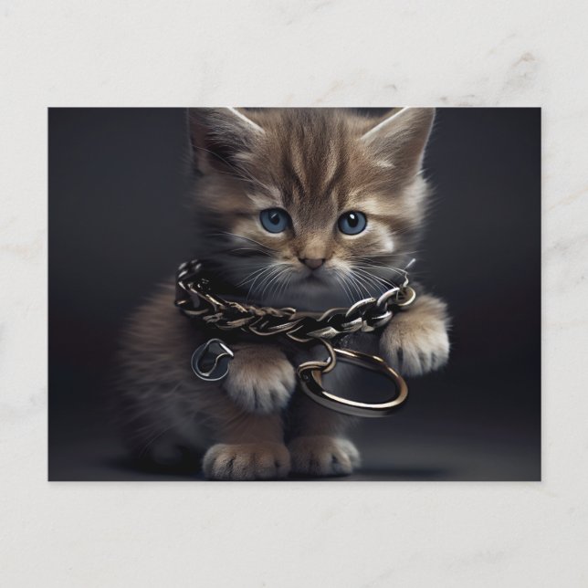 Postkarten Cat Gefaner (Vorderseite)