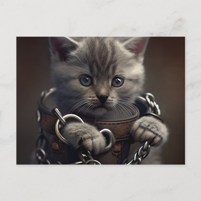 Postkarten Cat Gefaner (Vorderseite)