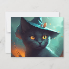 Postkarten Cat Halloween
