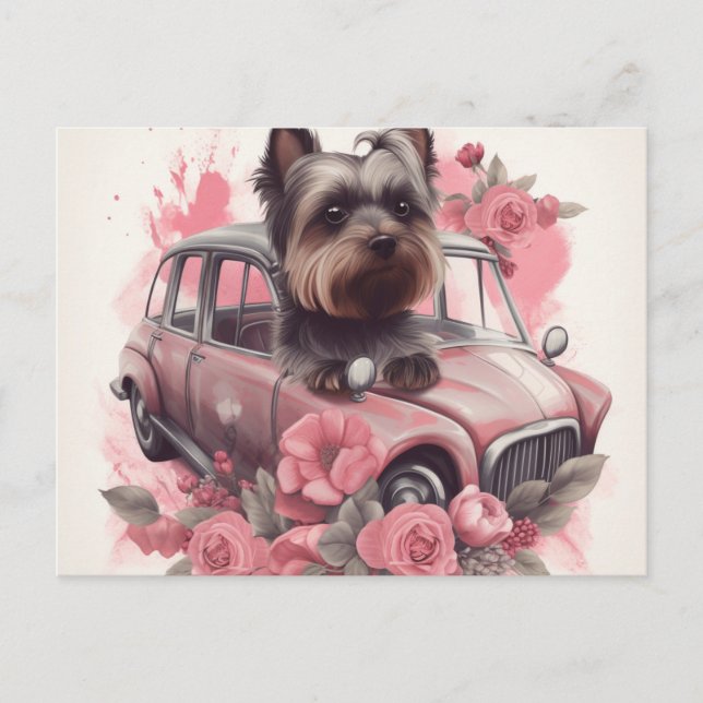 Postkarten Cat Yorkshire (Vorderseite)