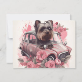 Postkarten Cat Yorkshire