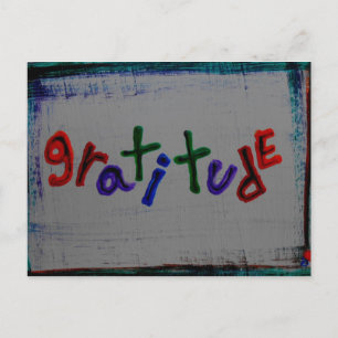 Postkarten der Dankbarkeit