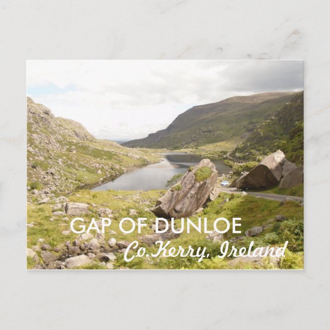 Postkarten des schönen IRLANDS (Vorderseite)