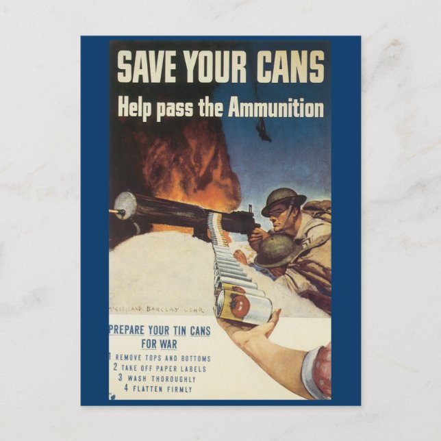 Postkarten des Weltkriegs, Kriegsarbeit (Vorderseite)