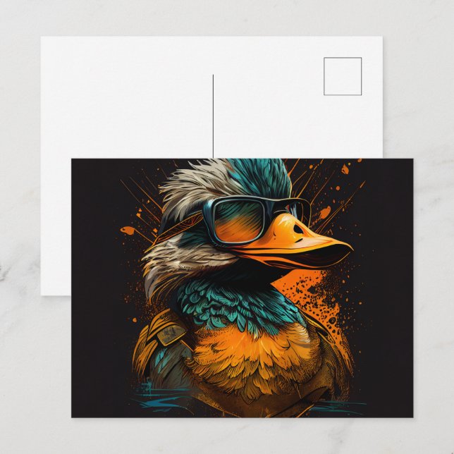 Postkarten Enten (Vorne/Hinten)