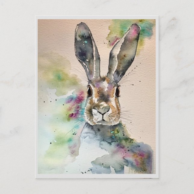 Postkarten - Explosion der Farbe im Frühling (Vorderseite)